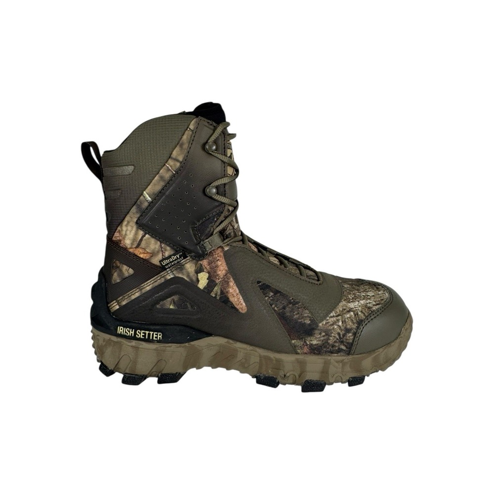 RED‎ WING Irish Setter 826 Vaprtrek LS Primaloft Dry Camo Hunting Boots Mens 9